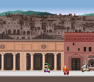 Mario Is Missing! (Europe) screen shot game playing